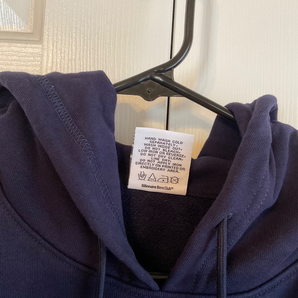 Billionaire Boys Club M Evening Blue BB Icon Hoodie Sweatshirt Pullover Hoodies - Picture 12 of 14